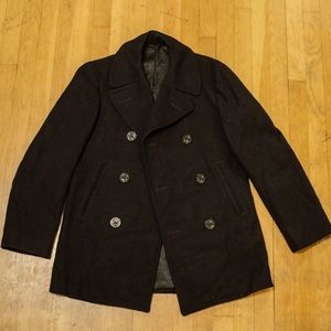Vintage US Navy Peacoat